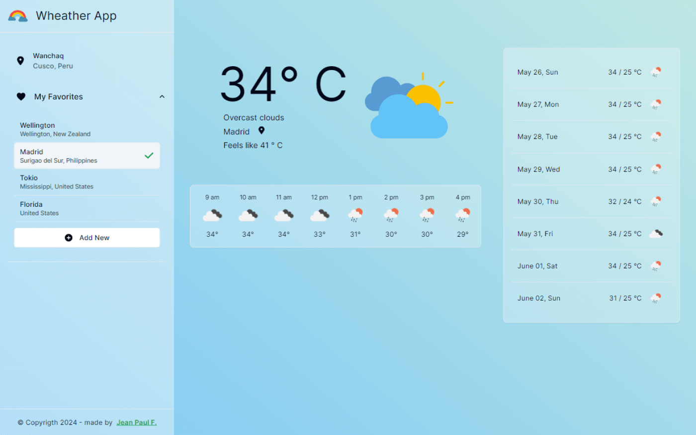Weather app